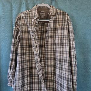Carhartt Brown Plaid Shirt